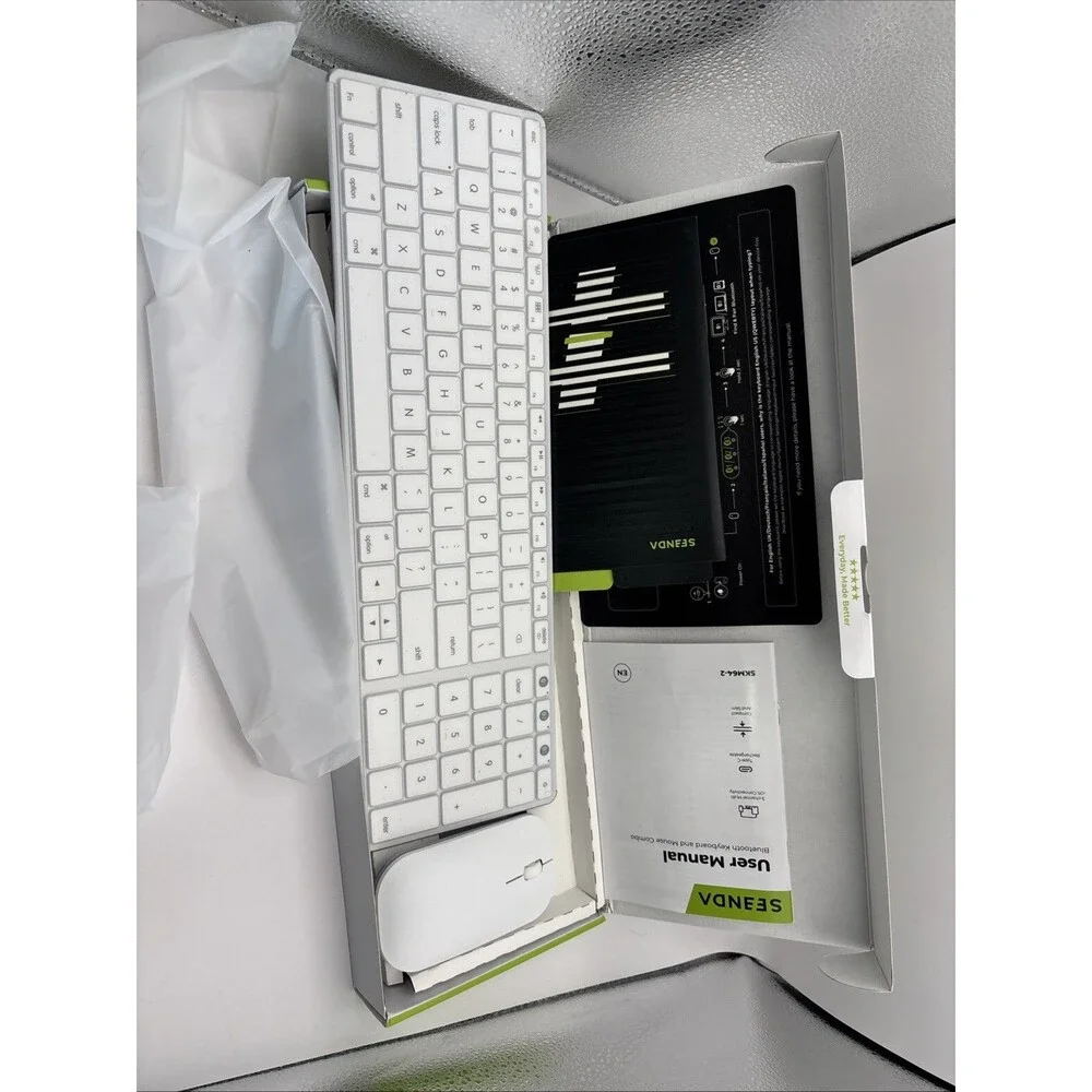 Seenda Bluetooth Keyboard And Mouse Office Supplies Wireless
